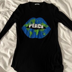 Lauren Moshi Mckinley X World Peace Lips In Black